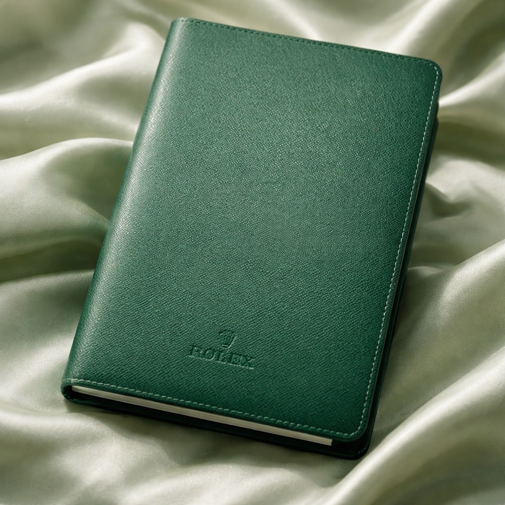 Rolex Forest Green Leather Journal